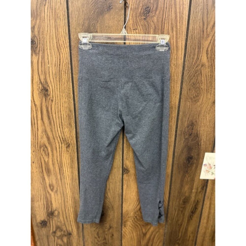 Ruby Ribbon Ladies Gray Leggings With Side Detail… - image 2